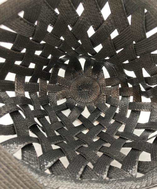 LUDLOW（ラドロー）LUDLOW (ラドロー) Lattice バスケットバッグ ブラック 未使用品の古着・服飾アイテム