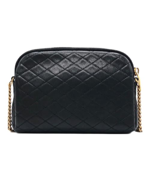 Yves Saint Laurent（イヴサンローラン）Yves Saint Laurent (イヴサンローラン) カサンドラキルティングショルダーポーチ ブラックの古着・服飾アイテム