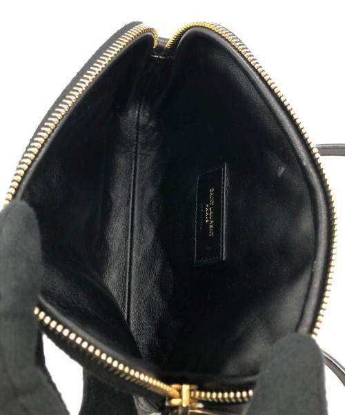 Yves Saint Laurent（イヴサンローラン）Yves Saint Laurent (イヴサンローラン) カサンドラキルティングショルダーポーチ ブラックの古着・服飾アイテム