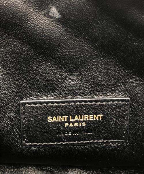 Yves Saint Laurent（イヴサンローラン）Yves Saint Laurent (イヴサンローラン) カサンドラキルティングショルダーポーチ ブラックの古着・服飾アイテム