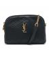 Yves Saint Laurent（イヴサンローラン）の古着「カサンドラキルティングショルダーポーチ」｜ブラック