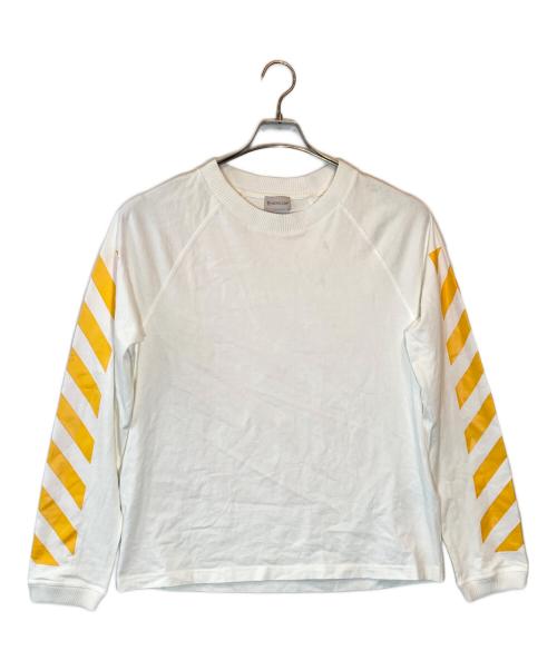 MONCLER（モンクレール）MONCLER (モンクレール) OFFWHITE (オフホワイト) MAGLIA ホワイト サイズ:SIZE Lの古着・服飾アイテム