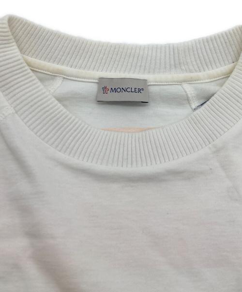 MONCLER（モンクレール）MONCLER (モンクレール) OFFWHITE (オフホワイト) MAGLIA ホワイト サイズ:SIZE Lの古着・服飾アイテム