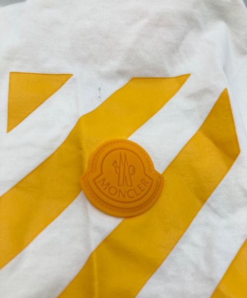 MONCLER（モンクレール）MONCLER (モンクレール) OFFWHITE (オフホワイト) MAGLIA ホワイト サイズ:SIZE Lの古着・服飾アイテム