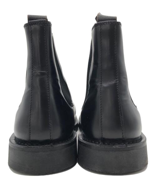 PRADA（プラダ）PRADA (プラダ) カウレザーサイドゴアブーツ ブラック サイズ:5の古着・服飾アイテム