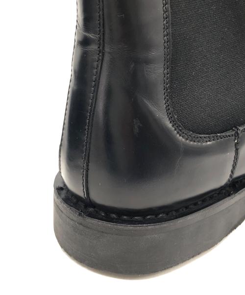 PRADA（プラダ）PRADA (プラダ) カウレザーサイドゴアブーツ ブラック サイズ:5の古着・服飾アイテム