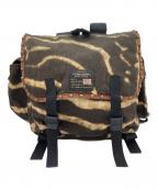 Denim & Supply Ralph Laurenデニム＆サプライ ラルフローレン）の古着「スタッズ ゼブラ柄リュック」｜ブラウン