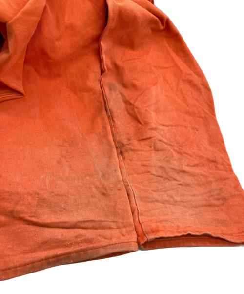 pellepelle（ペレペレ）pellepelle (ペレペレ) 刺繍オーバーオール オレンジ サイズ:SIZE XLの古着・服飾アイテム