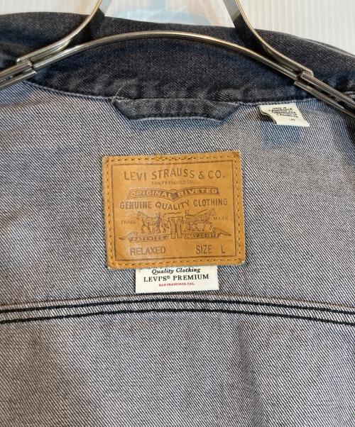 LEVI'S PReMIUM（リーバイス プレミアム）LEVI'S PReMIUM (リーバイス プレミアム) TYPEⅠトラッカージャケット ブラック サイズ:Lの古着・服飾アイテム