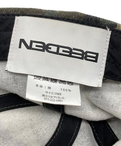 BEEDEN（ビーデン）BEEDEN (ビーデン) BD STUDS DAMAGE CAP オリーブ サイズ:FREEの古着・服飾アイテム