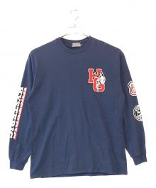 Hysteric Glamour（ヒステリックグラマー）の古着「MOTOR CITY FEVER Tシャツ」｜ネイビー