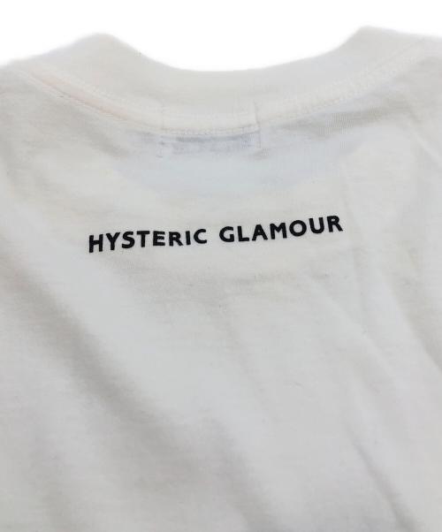 Hysteric Glamour（ヒステリックグラマー）Hysteric Glamour (ヒステリックグラマー) TRENDEX オーバーサイズTシャツ ホワイト サイズ:XLの古着・服飾アイテム