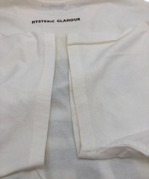 Hysteric Glamour（ヒステリックグラマー）Hysteric Glamour (ヒステリックグラマー) TRENDEX オーバーサイズTシャツ ホワイト サイズ:XLの古着・服飾アイテム