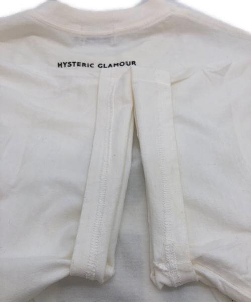 Hysteric Glamour（ヒステリックグラマー）Hysteric Glamour (ヒステリックグラマー) TRENDEX オーバーサイズTシャツ ホワイト サイズ:XLの古着・服飾アイテム