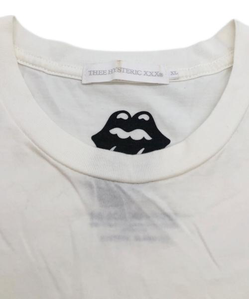 Hysteric Glamour（ヒステリックグラマー）Hysteric Glamour (ヒステリックグラマー) THE ROLLING STONES (ザ ローリングストーンズ) SHATTERED Tシャツ ホワイト サイズ:XLの古着・服飾アイテム