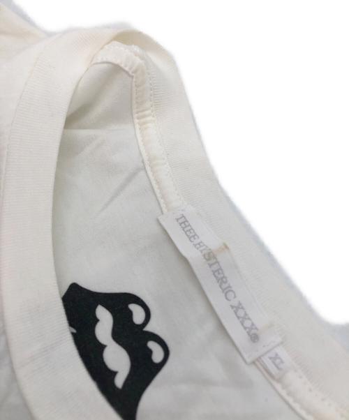 Hysteric Glamour（ヒステリックグラマー）Hysteric Glamour (ヒステリックグラマー) THE ROLLING STONES (ザ ローリングストーンズ) SHATTERED Tシャツ ホワイト サイズ:XLの古着・服飾アイテム