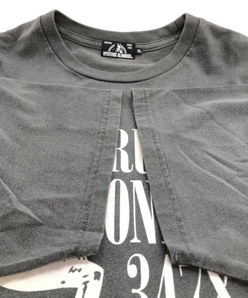 Hysteric Glamour（ヒステリックグラマー）Hysteric Glamour (ヒステリックグラマー) BRUTAL BONDAGE Tシャツ グレー サイズ:XLの古着・服飾アイテム