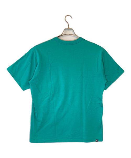 Hysteric Glamour（ヒステリックグラマー）Hysteric Glamour (ヒステリックグラマー) HERE WHERE Tシャツ スカイブルー サイズ:XLの古着・服飾アイテム