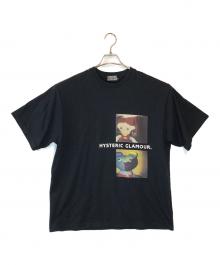Hysteric Glamour（ヒステリックグラマー）の古着「YOKODOLLS Tシャツ」｜ブラック