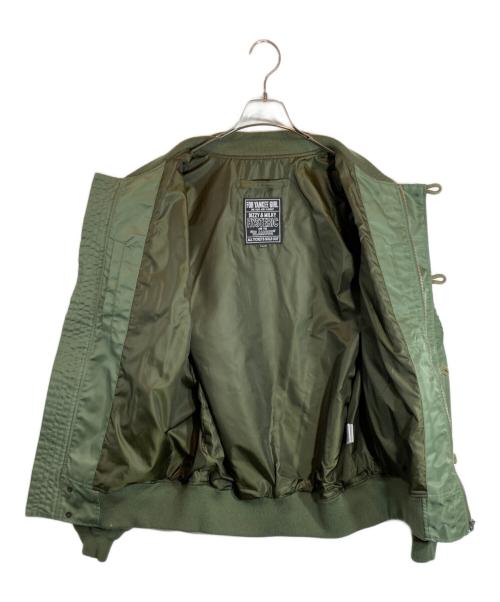 Hysteric Glamour（ヒステリックグラマー）Hysteric Glamour (ヒステリックグラマー) フライトジャケット オリーブ サイズ:XLの古着・服飾アイテム