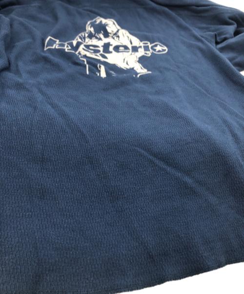 Hysteric Glamour（ヒステリックグラマー）Hysteric Glamour (ヒステリックグラマー) サーマルカットソー ネイビー サイズ:XLの古着・服飾アイテム