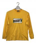 Hysteric Glamourヒステリックグラマー）の古着「プリントカットソー」｜イエロー