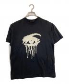 Hysteric GlamourXXXヒステリックグラマー）の古着「プリントTシャツ」｜ブラック