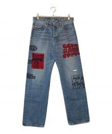 Hysteric Glamour（ヒステリックグラマー）の古着「DIARY OF A BAD GIRLリメイク 60’S XXストレートデニムパンツ」｜インディゴ