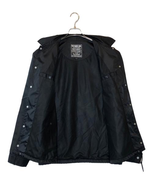 Hysteric Glamour（ヒステリックグラマー）Hysteric Glamour (ヒステリックグラマー) HG SOUND SYSTEM コーチジャケット ブラック サイズ:X-Largeの古着・服飾アイテム