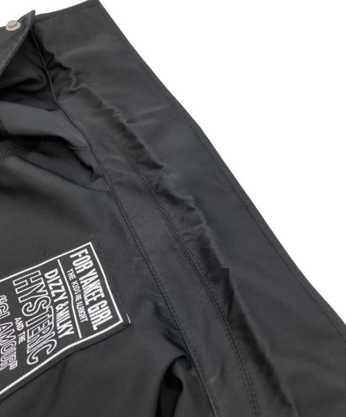 Hysteric Glamour（ヒステリックグラマー）Hysteric Glamour (ヒステリックグラマー) HG SOUND SYSTEM コーチジャケット ブラック サイズ:X-Largeの古着・服飾アイテム