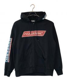 Hysteric Glamour（ヒステリックグラマー）の古着「HG BOX LOGOS パーカー」｜ブラック
