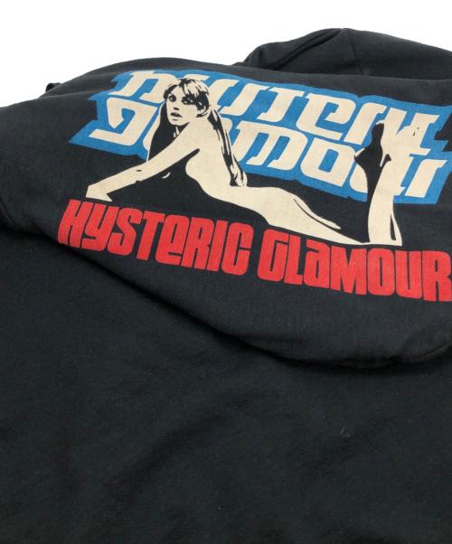 Hysteric Glamour（ヒステリックグラマー）Hysteric Glamour (ヒステリックグラマー) HG BOX LOGOS パーカー ブラック サイズ:Lの古着・服飾アイテム