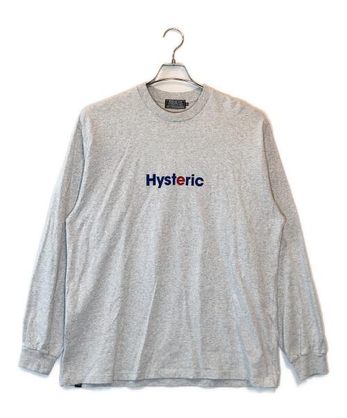 Hysteric Glamour（ヒステリックグラマー）Hysteric Glamour (ヒステリックグラマー) METAL HYSTERIC Tシャツ グレー サイズ:XLの古着・服飾アイテム