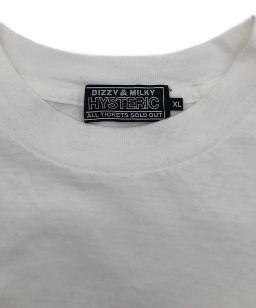 Hysteric Glamour（ヒステリックグラマー）Hysteric Glamour (ヒステリックグラマー) HYSTERIC WAY Tシャツ ホワイト サイズ:XLの古着・服飾アイテム