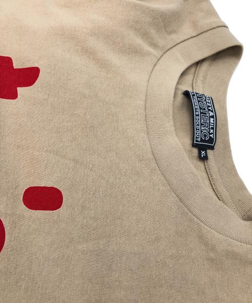 Hysteric Glamour（ヒステリックグラマー）Hysteric Glamour (ヒステリックグラマー) SOUND VIBRATION Tシャツ ベージュ サイズ:XLの古着・服飾アイテム