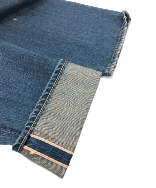 Hysteric Glamour（ヒステリックグラマー）Hysteric Glamour (ヒステリックグラマー) スクエアウインドウリメイク スリムストレートデニムパンツ インディゴ サイズ:SIZE 32の古着・服飾アイテム