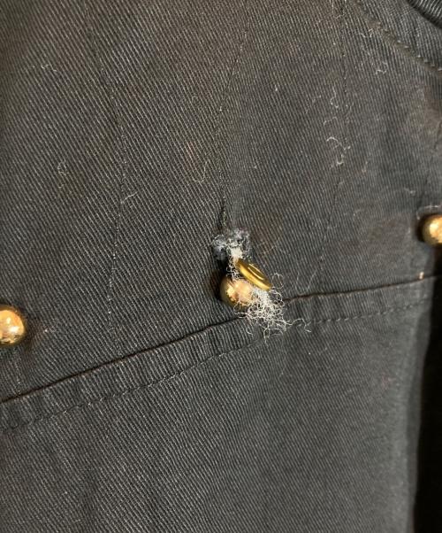 Coogi（クージー）COOGI (クージー) スタッズ デザインジャケット ブラック サイズ:XXLの古着・服飾アイテム