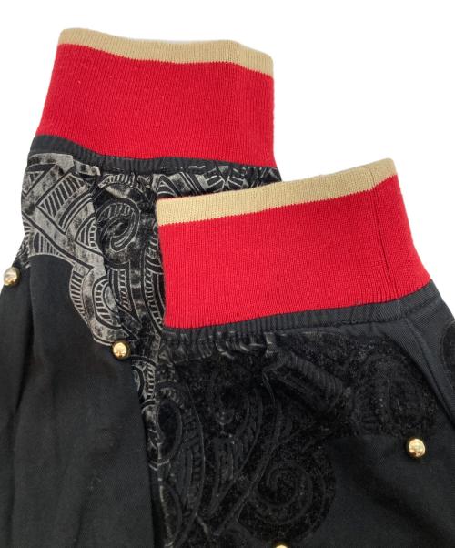 Coogi（クージー）COOGI (クージー) スタッズ デザインジャケット ブラック サイズ:XXLの古着・服飾アイテム