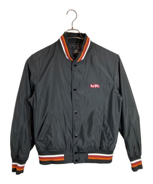 COACH（コーチ）COACH (コーチ) スタジャン ブラック サイズ:Mの古着・服飾アイテム