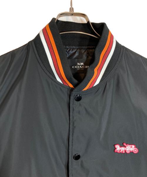 COACH（コーチ）COACH (コーチ) スタジャン ブラック サイズ:Mの古着・服飾アイテム
