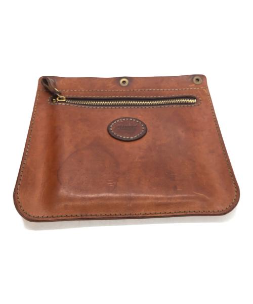 Herz（ヘルツ）Herz (ヘルツ) レザートートバッグ ブラウンの古着・服飾アイテム