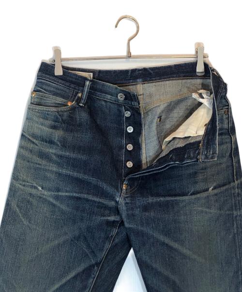 BIG JOHN（ビッグジョン）BIG JOHN (ビッグジョン) 『XXXX-EXTRA』MODEL REGULAR STRAIGHT ネイビー サイズ:SIZE 81cm (W32)の古着・服飾アイテム