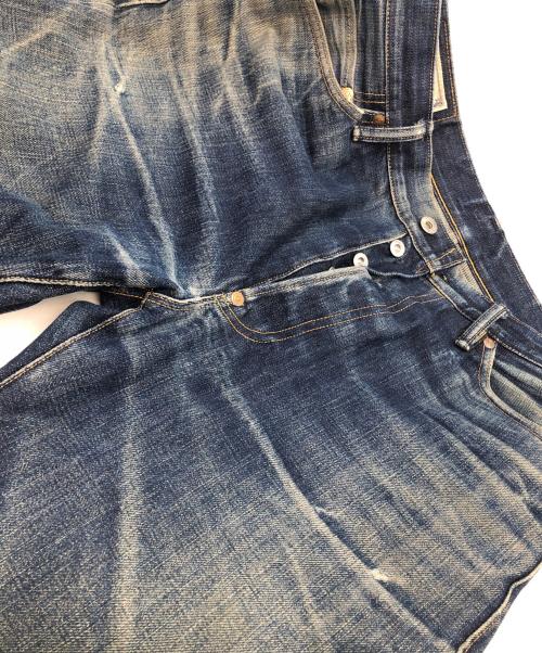 BIG JOHN（ビッグジョン）BIG JOHN (ビッグジョン) 『XXXX-EXTRA』MODEL REGULAR STRAIGHT ネイビー サイズ:SIZE 81cm (W32)の古着・服飾アイテム