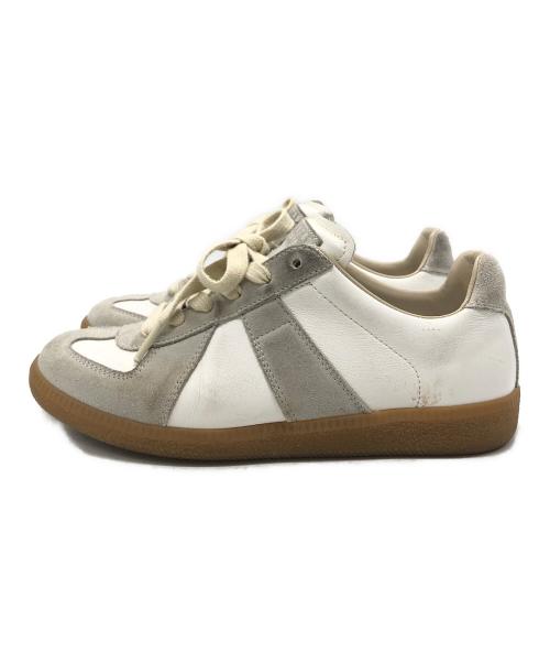 Maison Margiela（メゾンマルジェラ）Maison Margiela (メゾンマルジェラ) ジャーマントレーナー ホワイト サイズ:SIZE 36の古着・服飾アイテム