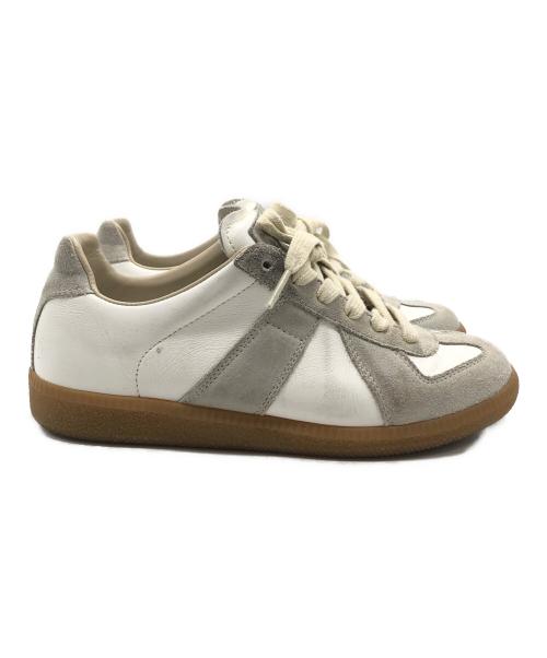 Maison Margiela（メゾンマルジェラ）Maison Margiela (メゾンマルジェラ) ジャーマントレーナー ホワイト サイズ:SIZE 36の古着・服飾アイテム