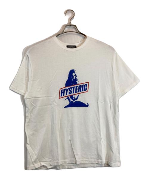 Hysteric Glamour（ヒステリックグラマー）Hysteric Glamour (ヒステリックグラマー) SATISFACTION Tシャツ ホワイト サイズ:XLの古着・服飾アイテム
