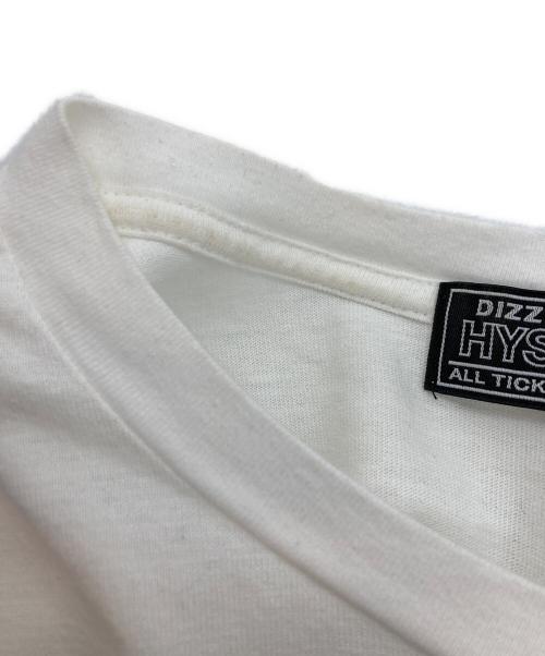 Hysteric Glamour（ヒステリックグラマー）Hysteric Glamour (ヒステリックグラマー) SATISFACTION Tシャツ ホワイト サイズ:XLの古着・服飾アイテム