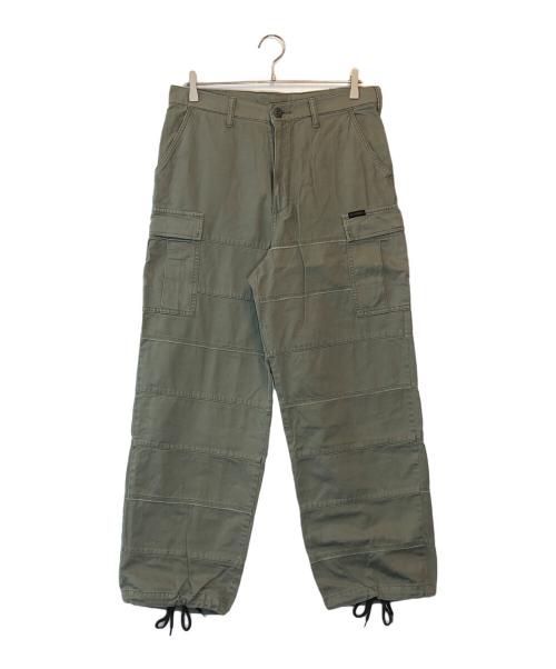 Hysteric Glamour（ヒステリックグラマー）Hysteric Glamour (ヒステリックグラマー) 6ポケットスクラッチカーゴパンツ オリーブ サイズ:Mの古着・服飾アイテム