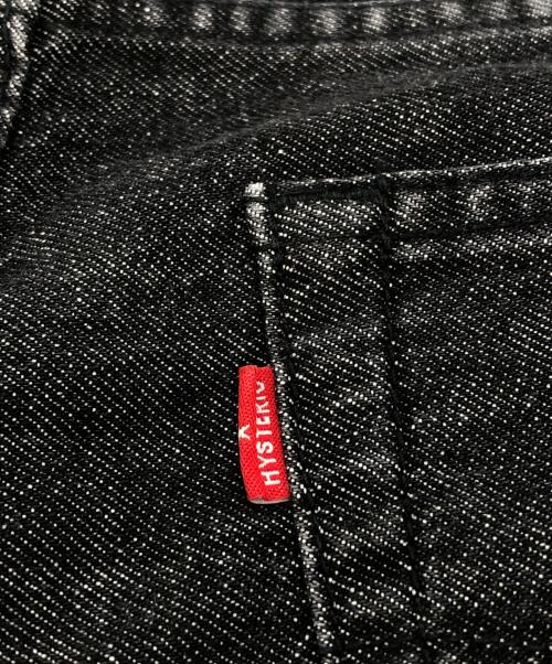 Hysteric Glamour（ヒステリックグラマー）Hysteric Glamour (ヒステリックグラマー) スクラッチフレアデニムパンツ ブラック サイズ:32の古着・服飾アイテム