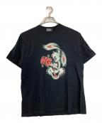 Hysteric Glamourヒステリックグラマー）の古着「RABBIT Tシャツ」｜ブラック